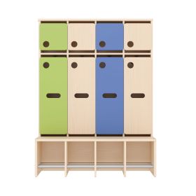 Komplett-Garderobe, 4 Plätze, Sitzhöhe: 35 cm-image