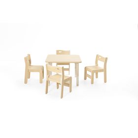 Tisch Owlaf 75 x 75 cm, höhenverst.(46-71 cm), Oberfl. Melamin-image