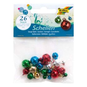 IMG78380_3987 Schellen, farbig sortiert, 26 Stk.-image