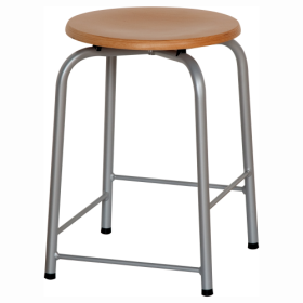 Hocker mit Fußrasten Sitzhöhe: 51 cm-image