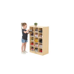 Kindergarten Schuhregal für 15 Paar Schuhe-image