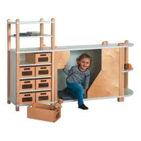 Fertigregalsystem in Stollenbauweise ''Willy'' B/H/T: 202x80/120x40 cm, Nr. 44 Fertigregalsystem in Stollenbauweise ''Willy'' B/H/T: 202x80/120x40 cm, Nr. 44-image