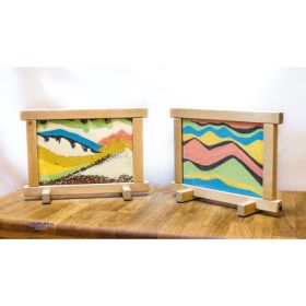 Kreativ-Rahmen mit Sand-image