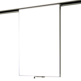 Whiteboard 2-seitig für Media-Rail 1 Breite und Höhe wählbar-image