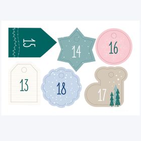 Adventskalender Village in the Snow, Bastelset-image