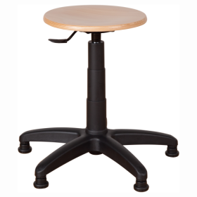 Drehhocker mit Gaslift auf Fußkreuz Sitzhöhe: 39-52 cm-image