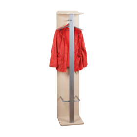 Wandgarderobe B/H/T: 40x190x40 cm, mit Kleiderstange und Schirmständer Wandgarderobe B/H/T: 40x190x40 cm, mit Kleiderstange und Schirmständer-image