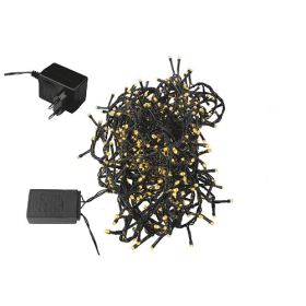 Kunststoff-Sternenkette, weiß, mit 10 Sternen-image