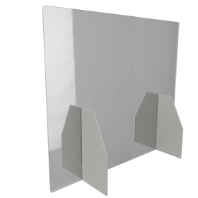 5x Polystyrol Schutzwand als Tischaufsteller B/H: 65x55 cm 5x Polystyrol Schutzwand als Tischaufsteller B/H: 65x55 cm-image