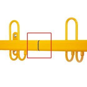 Verbinder für Garderobenleiste mit Dreifachhaken nach hinten optionales Zubehör für SHL-Garderobenleisten, Sicherheitshakenleisten mit Dreifachhaken nach hinten Verbinder für Garderobenleiste mit Dreifachhaken nach hinten optionales Zubehör für SHL-Garderobenleisten, Sicherheitshakenleisten mit Dreifachhaken nach hinten-image