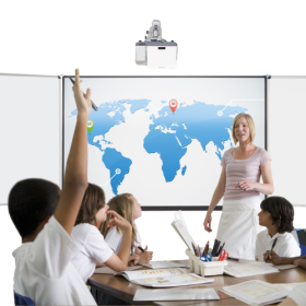 Projektionstafel "PT Serie" mit zwei Seitenflügeln verschiedene Bildgrößen möglich-image