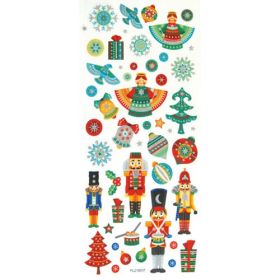 IMG78386_5249 Glitzer Sticker Weihnachten, 5 Blatt-image