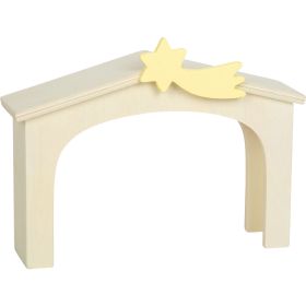 Spielset Holzkrippe Weihnachtsgeschichte-image