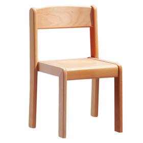 Stuhl TIM mit Sitzmulde, Sitzhöhe 21 cm-image