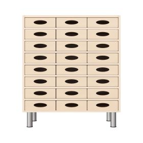 Regalschrank 79-80, 24 Materialkästen, mit höhenverst. Füßen-image