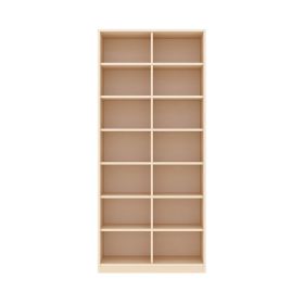 Regalschrank 180-80, 14 Fächer, mit Holzsockel-image