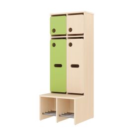 Komplett-Garderobe, 2 Plätze, Sitzhöhe: 35 cm-image