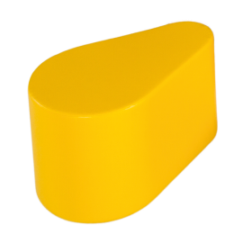 Sitzhocker "Tropfen" mit Kunstlederbezug, verschiedene Sitzhöhen Sitzhocker "Tropfen" mit Kunstlederbezug, verschiedene Sitzhöhen-image