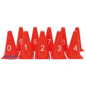 Zahlenkegel 10-tlg. Zahlenkegel 10-tlg.