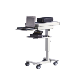 LCD-Projektionswagen mit Auszugsplatte B/H/T: 48x87-116x72 cm LCD-Projektionswagen mit Auszugsplatte B/H/T: 48x87-116x72 cm-image