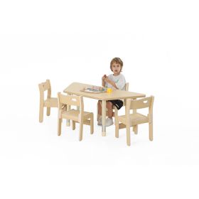 Tisch Owlaf, trapezförmig, 120x60cm, höhenverst., Oberfl. Melamin-image