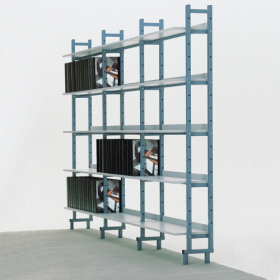 Bücherregal einseitig (Erweiterungselement) B/H/T: 98x200x32 cm-image