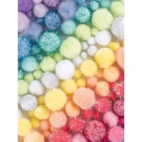 IMG103021_32445 Pompons Mix Jumbo Pastell, 300 g-image
