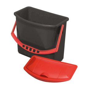 IMG64391_29014 Eimer mit Deckel, 6 Liter, für Pre-Wash Wischwagen, Einzelfarben nach Wahl-image