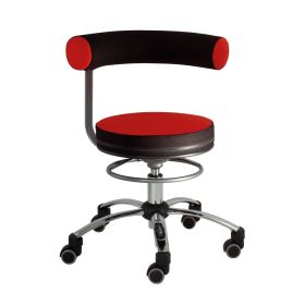 IMG100550_29344 Sanus Gesundheitsstuhl Classic, mit starrer Lehne, Stoffbezug,  extra niedrig, Farbe nach Wahl-image