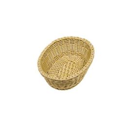 IMG70521333_5556 Brotkorb, 25,5 x 19 x 8 cm, oval, hellbeige-image