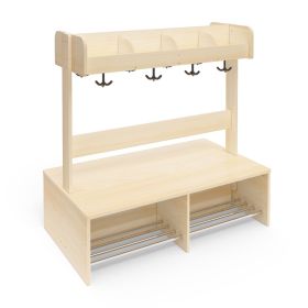 Doppel-Garderobe, 8 Plätze-image