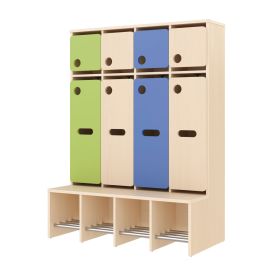 Komplett-Garderobe, 4 Plätze, Sitzhöhe: 35 cm-image