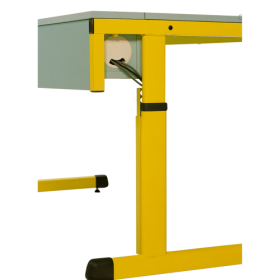 Kabelsteigkanal für Kufengestelltische-image